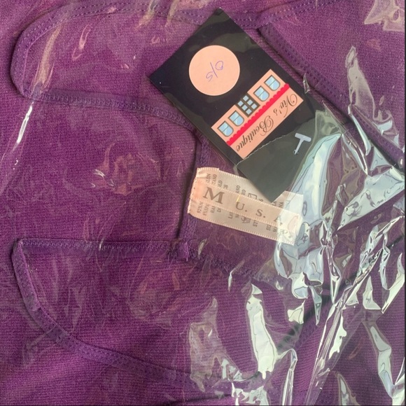 Free People Pink/Teal High-Low Lace Front Top NWT - Picture 5 of 5